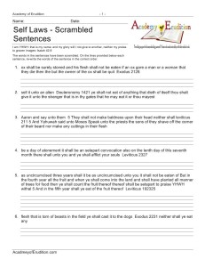Self Laws Scrambled Sentences pic
